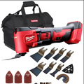 Milwaukee M18BMT-0 M18 18V Multi Tool with 39 Piece Accessories Set & Tool Bag